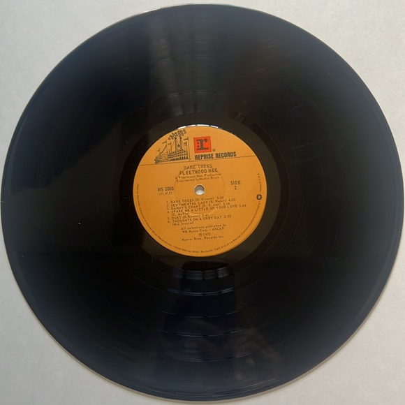Fleetwood Mac - bare trees. Vintage vinyl record condition is G - Picture 3 of 6